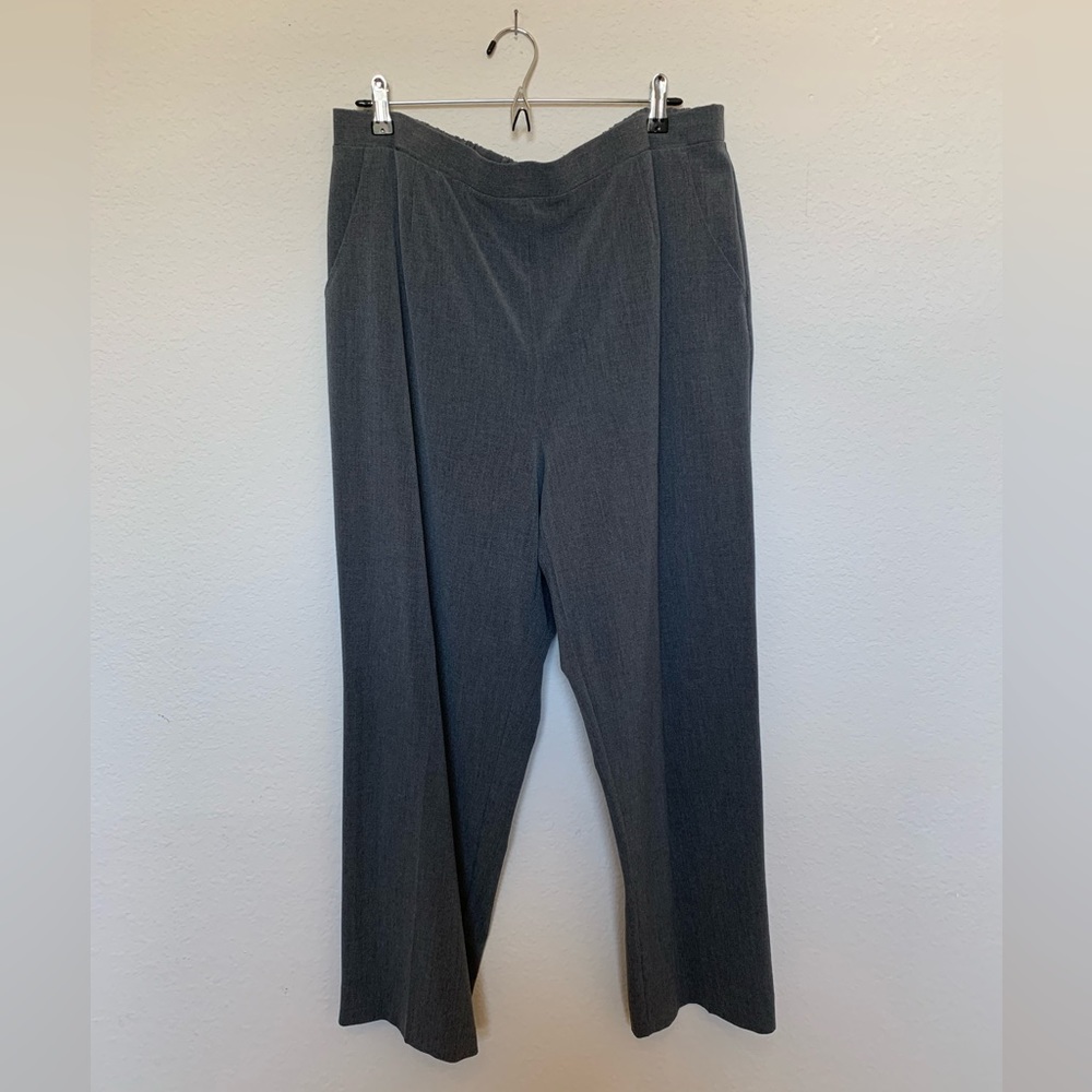 Kim Rogers Curvy gray dress pants 18w short